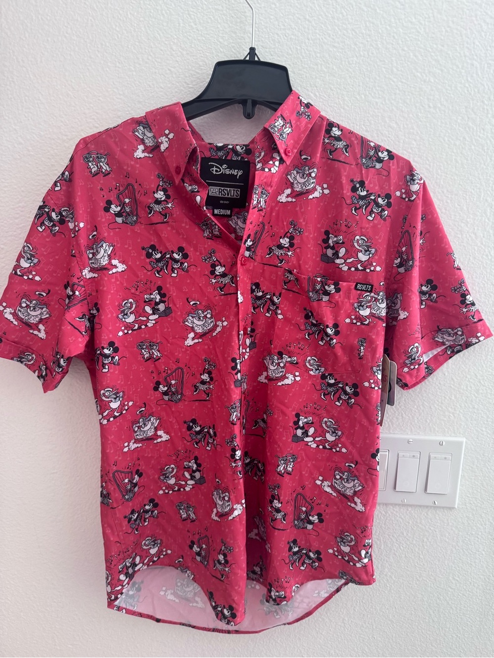 Disney RSVLTS Mickey Mouse Short Sleeve Shirt | Mediym